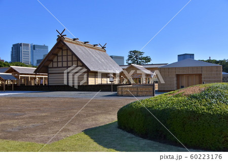 皇居 大嘗宮 一般参観 ( 2019年11月21日 ) 東京都千代田区千代田 皇居 大嘗宮 一般参観 ( 2019年11月21日 ) 東京都千代田区千代田 60223176
