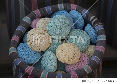 Sale of multi-colored pumice 60224863