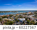 Aerial view Saint Augustine harbor and bridge of lions in Saint Augustine, Florida 60227367