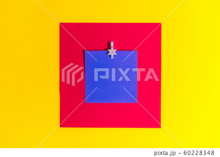 Blank square reminder memo note for writing ideas, Blank square reminder memo note for writing ideas, 60228348