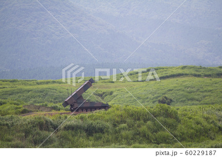 総合ア火力演習のミサイル発射実演 総合ア火力演習のミサイル発射実演 60229187