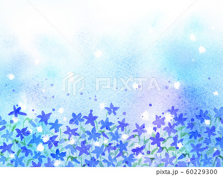 水彩のスミレの背景 水彩のスミレの背景 60229300