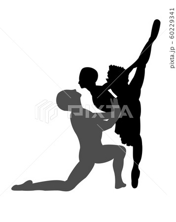 バレエのシルエット バレエのシルエット 60229341