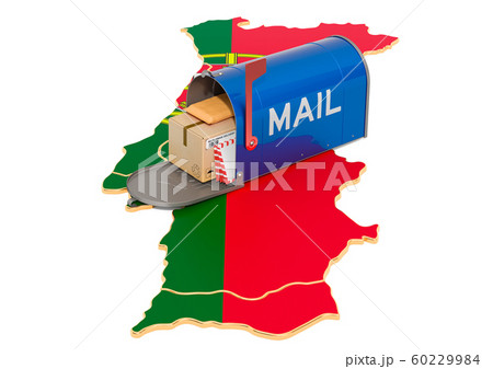 Mailbox on the Portuguese map Mailbox on the Portuguese map 60229984