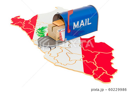 Mailbox on the Peruvian map Mailbox on the Peruvian map 60229986