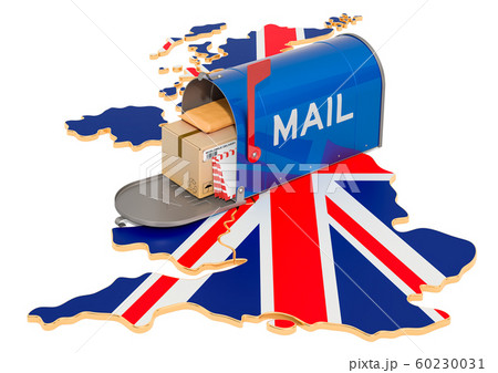 Mailbox on the British map 60230031