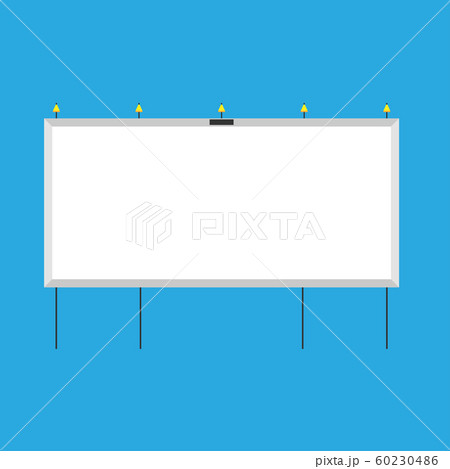 Billboard advertisement blank city vector. Banner Billboard advertisement blank city vector. Banner 60230486