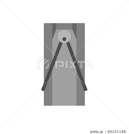 Turnstile entry vector urban icon illustration 60231188