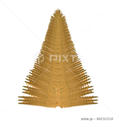Golden christmas tree 60232310