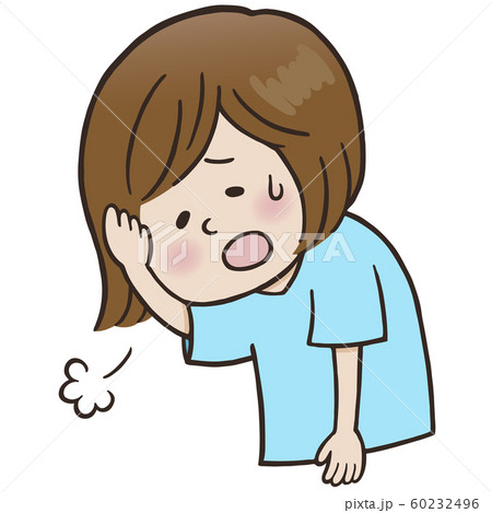表情＿ため息（女性） 60232496