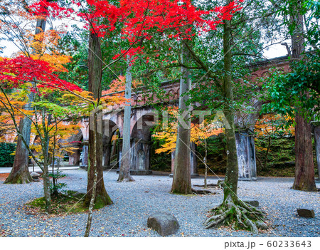 秋の京都　南禅寺　水路閣 60233643