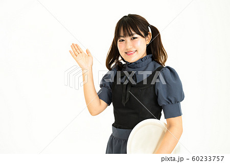 カフェのウェイトレス カフェのウェイトレス 60233757