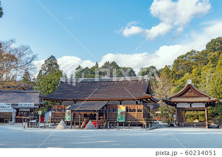 京都 上賀茂神社の境内風景 60234051
