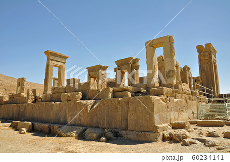 イラン　ペルセポリス　ダレイオス一世の冬の宮殿・タラチャ 60234141