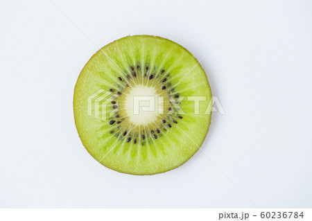 Fresh kiwi on the white background Fresh kiwi on the white background 60236784