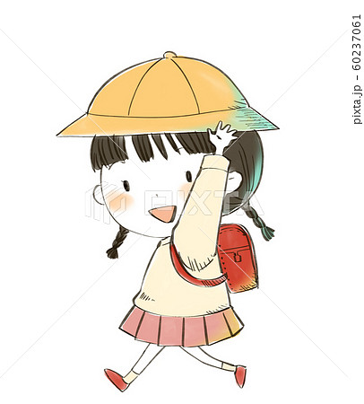 横断する（女の子） 60237061