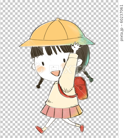 横断する（女の子） 60237061