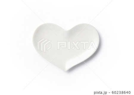 ハート皿 白 ハート皿 白 60238640