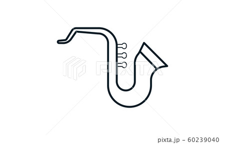 Music instrument icon, saxophone symbol, flat vector and simple illustration sign, trendy style for graphic design, logo, website, mobile app, social media and UI Music instrument icon, saxophone symbol, flat vector and simple illustration sign, trendy style for graphic design, logo, website, mobile app, social media and UI 60239040