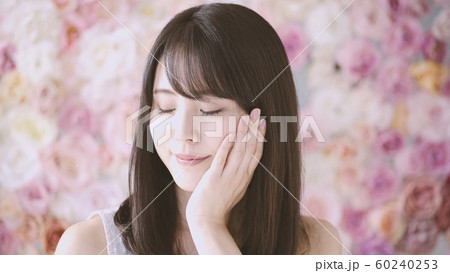 ビューティ　花の壁飾り 60240253