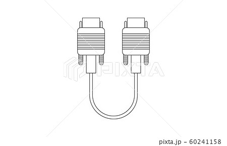 Vga plug icon isolated on white background. Vga plug icon concept drawing icon in modern style. Vector illustration for your web mobile logo app UI design. Vga plug icon isolated on white background. Vga plug icon concept drawing icon in modern style. Vector illustration for your web mobile logo app UI design. 60241158