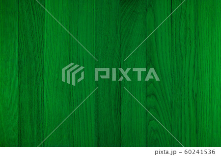 The texture of green from old wooden planks  60241536