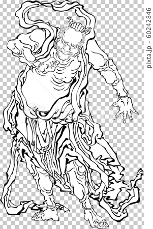 浮世絵　仏像　その1 60242846