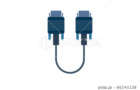 Vga plug icon isolated on white background. Vga plug icon concept drawing icon in modern style. Vector illustration for your web mobile logo app UI design. Vga plug icon isolated on white background. Vga plug icon concept drawing icon in modern style. Vector illustration for your web mobile logo app UI design. 60243138