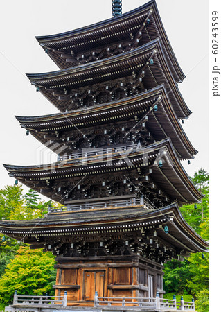 定義如来　西方寺五重塔　【宮城県仙台市】 60243599