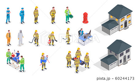 Emergency Service Isometric Set 60244173