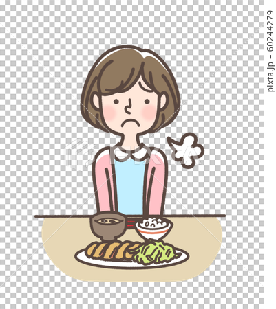 食欲不振　女性 60244279