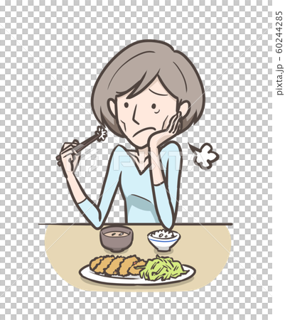 食欲不振　女性 60244285