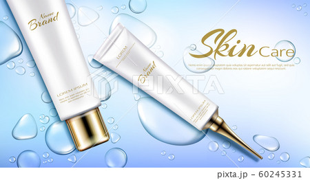 Hydrating skincare cosmetics product poster Hydrating skincare cosmetics product poster 60245331