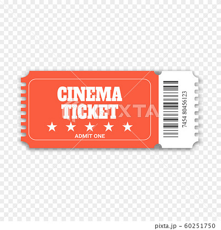 Cinema ticket. Vector Cinema ticket. Vector 60251750