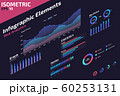 isometric infographic Web analytic Elements design	 60253131