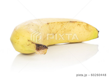 Sweet yellow banana isolated on white Sweet yellow banana isolated on white 60260448