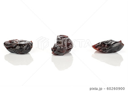 Dried cowberry isolated on white Dried cowberry isolated on white 60260900