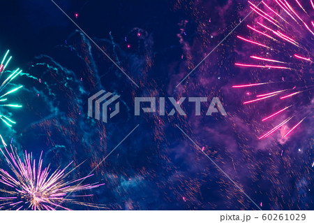 Inexpensive fireworks, over the city sky Inexpensive fireworks, over the city sky 60261029