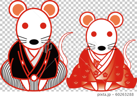 New Year's card material 60263288