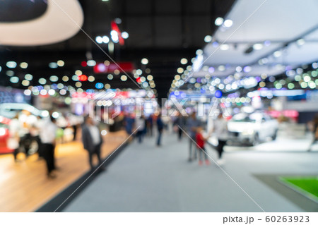 Abstract blurred defocused tradeshow event Abstract blurred defocused tradeshow event 60263923