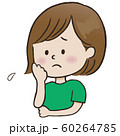 表情＿困る（女性） 60264785