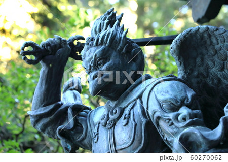 最乗寺　結界門　天狗像 60270062