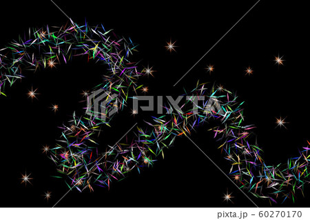 rainbow bamboo leaves abstract of blur colorful 60270170