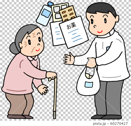 在宅高齢者への服薬指導 60270427