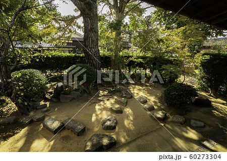 萩城城下町　青木周弼旧宅　庭　山口県萩市 60273304