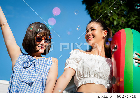 女性 女子旅 リゾート 女性 女子旅 リゾート 60275719