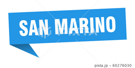 San Marino sticker. Blue San Marino signpost San Marino sticker. Blue San Marino signpost 60276030