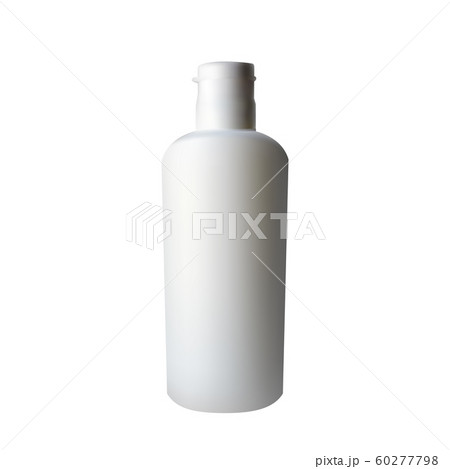 White plastic bottle. 60277798