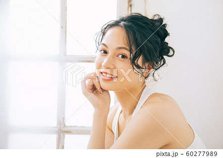 ヘアスタイル　アップスタイル　ヘアアレンジ 60277989