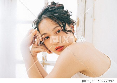 ヘアスタイル　アップスタイル　ヘアアレンジ 60277997